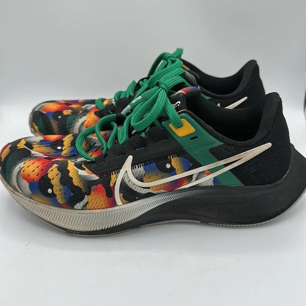 Nike Zoom Pegasus Always colorful sneakers, size 4